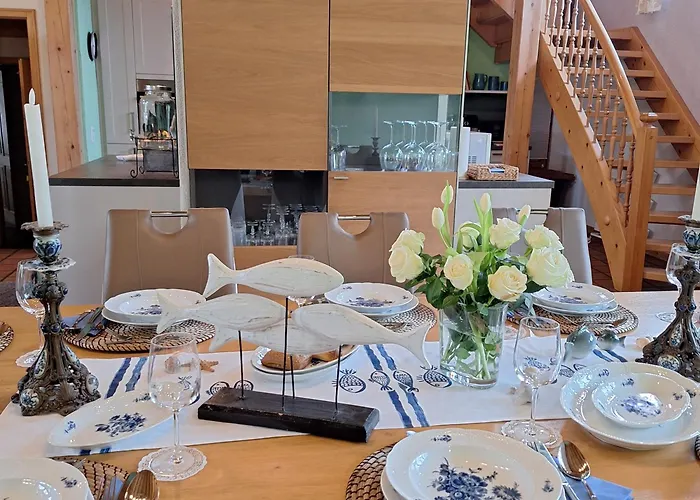 Апартаменты Haushaelfte Ca 290 Qm Luxus Zur Alleinnutzung Лёффинген